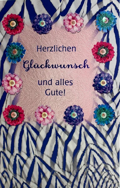 Lustige Geburtstagskarte Für Frauen – Mit Prägung & Glitzereffekten