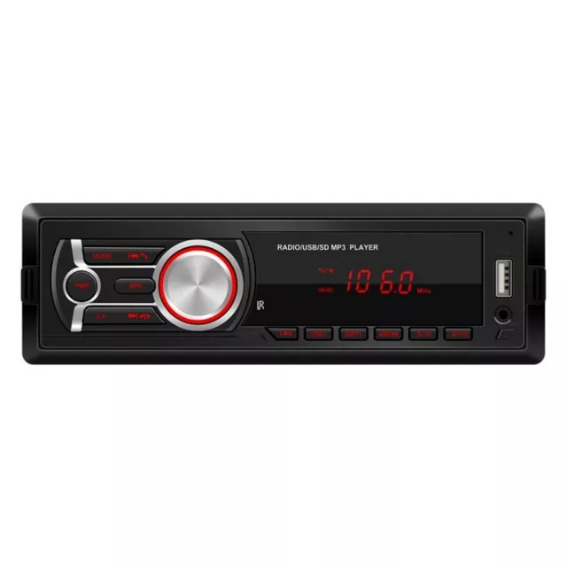 Autoradio bluetooth frontalino estraibile Stereo auto bluetooth AUX USB VivaVoce 2