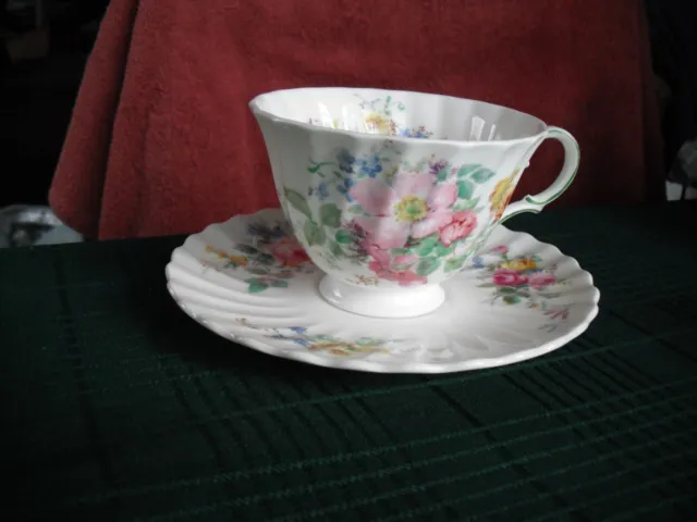 Made In England Royal Doulton Arcadia Cup & Saucer Set