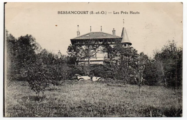 BESSANCOURT - Val d' Oise - CPA 95 - Voiture - les prés hauts