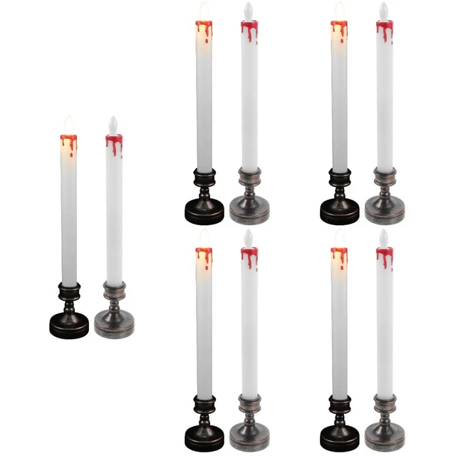 10 pz candela elettronica matrimonio candela senza Halloween