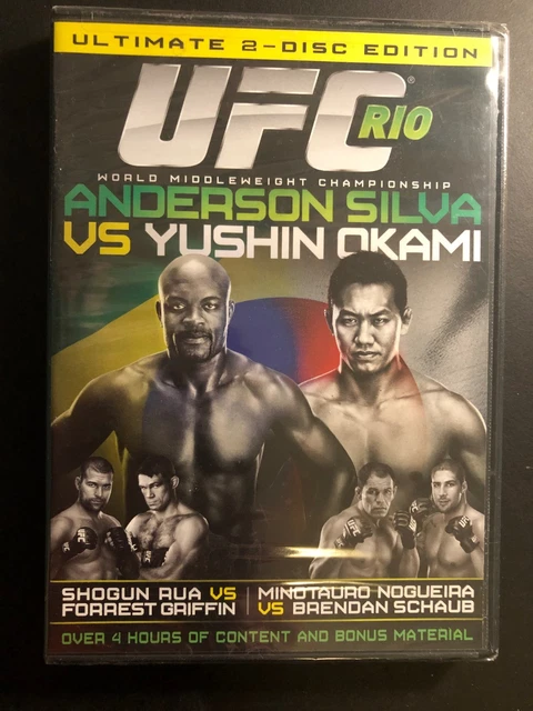 "UFC-Rio Anderson Silva vs. Yushin Okami and more.  2 Disk Edition. Sealed