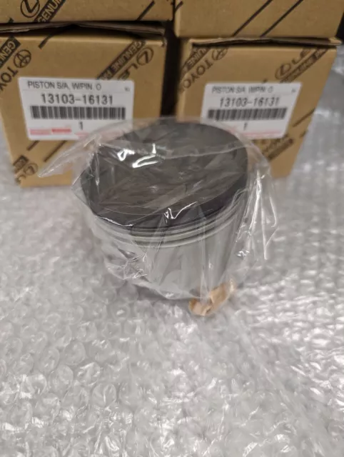 Genuine Toyota 4AGZE single  piston  81.5mm bore size - AW11 MR2 Supercharger