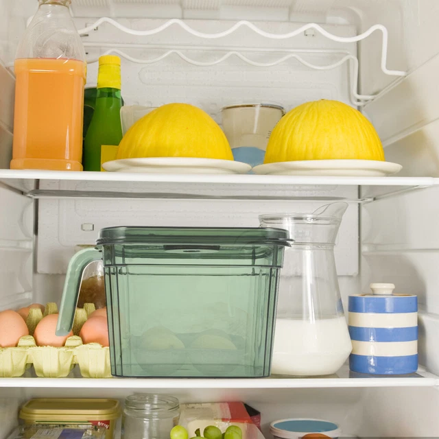 Forchetta Acciaio Inox Contenitore Frutta E Verdura 600ml Con Filtro E Forchetta - Ermetico, Riutilizzabile Contenitori Per Alimenti Freschi