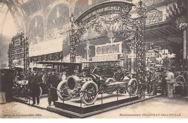 Automobiles - n°69857 - Salon de l'automobile 1904 - Etablissement Delaunay-B