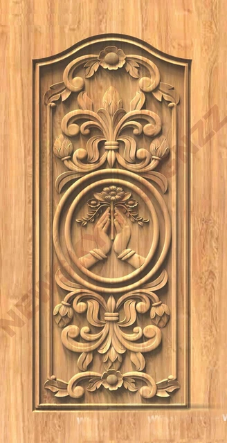 10 STL Model Door for CNC Router 3D Printer Artcam Aspire Bas Relief free ship 0