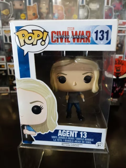 Funko Pop Captain America Civil War Agent 13 #131