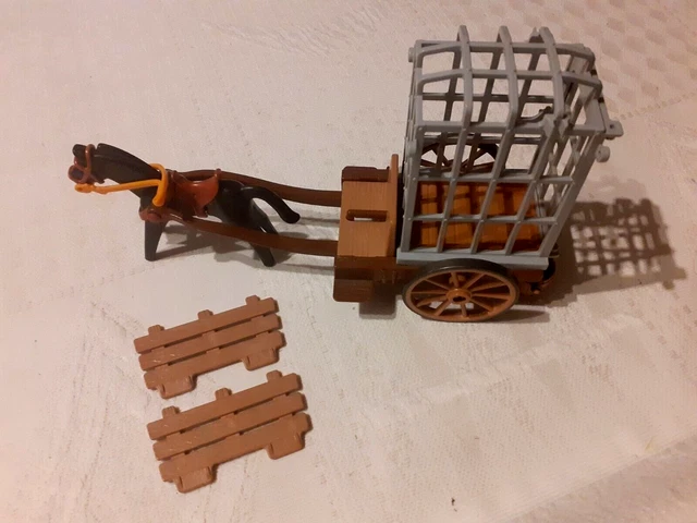 PLAYMOBIL 3674 Transport De Prisonnier - Chevalier Château - Boîte Neuve 1993