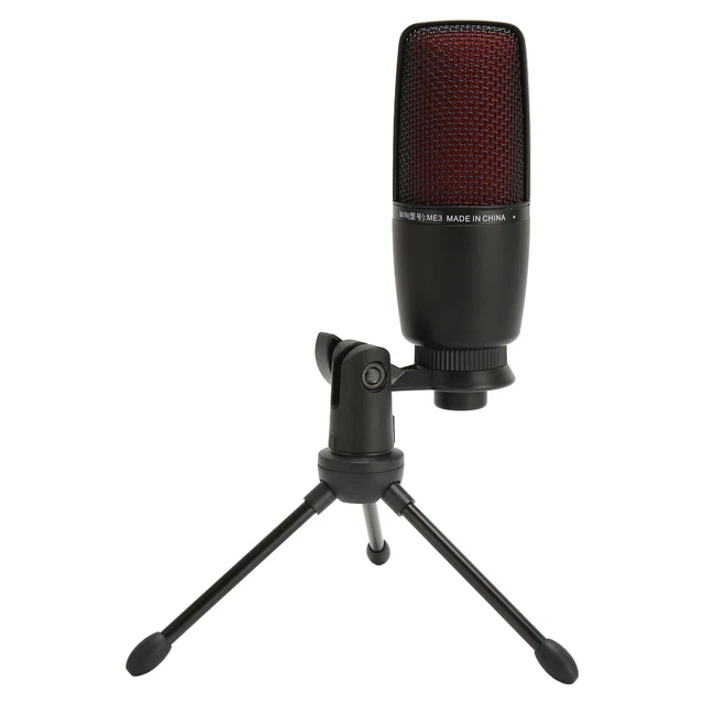 USB Microphone Condenser Microphone RGB Noise Canceling Cardioid Pickup Pattern