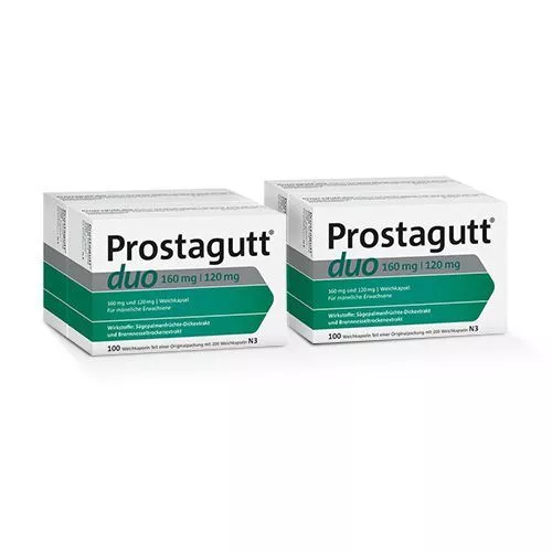 PROSTAGUTT duo 160 mg/120 mg Weichkapseln Set (2x200 St) A0000190