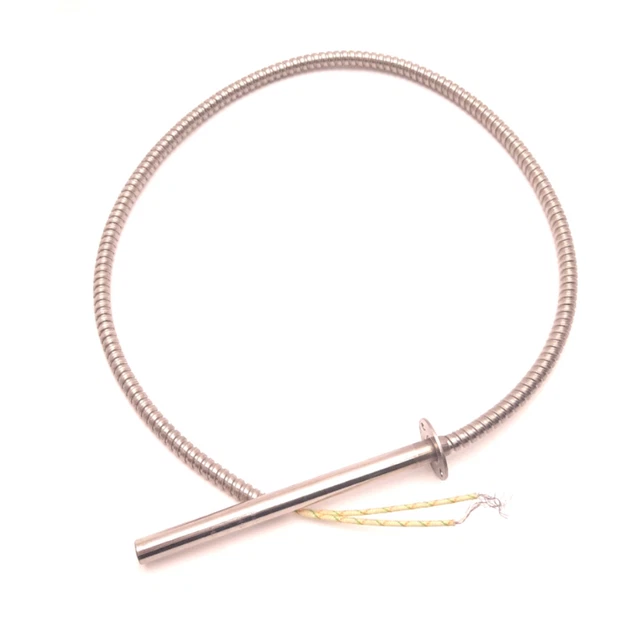 Watlow G4J37 Flanged Firerod Cartridge Heater 3/8" x 4-1/2" 240V 500W 24" Length