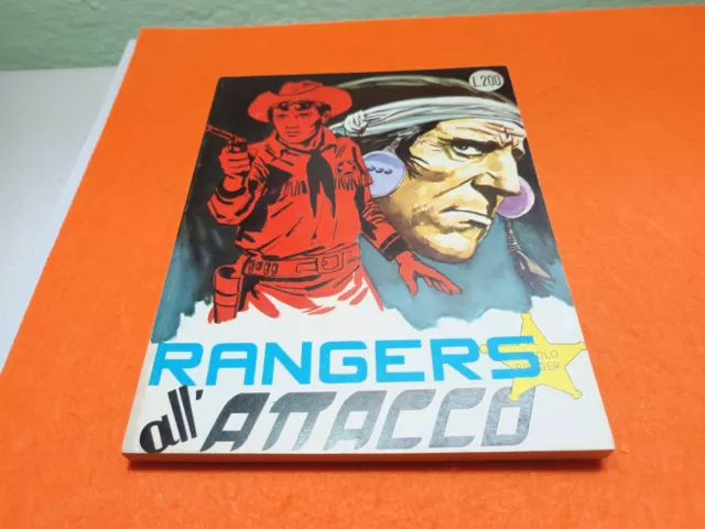 IL PICCOLO RANGER  collana cow boy  N.  22 RANGERS ALL'ATTACCO     ex div