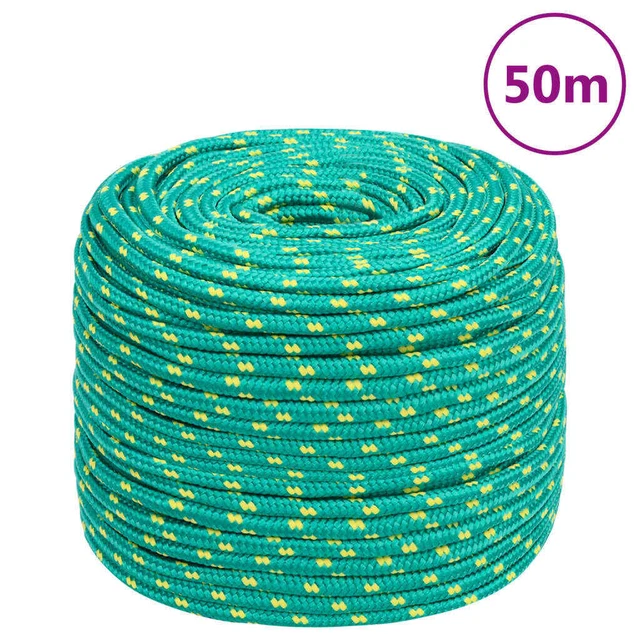 Vidaxl Corda Nautica Verde 10 mm 50 m in Polipropilene