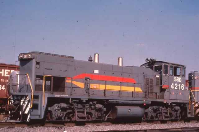 Duplicate  Train Slide Seaboard MP15-AC #4216 12/1984 Charleston SC
