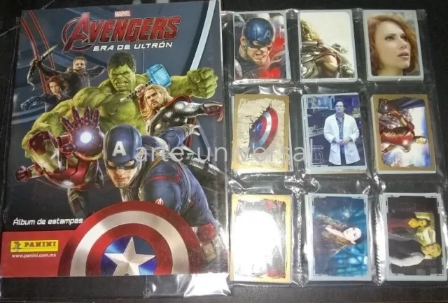 COMPLETE ALBUM ALL STICKERS SET Panini ⭐️ MARVEL ⭐️ AVENGERS AGE OF ULTRON ⭐️