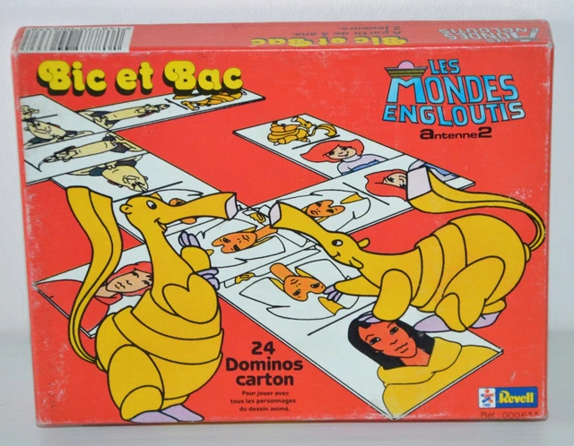 Jeu De Société Les Mondes Engloutis - Bic Et Bac Équilibristes - Ceji-Revell - Occasion