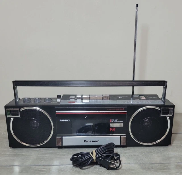 VINTAGE PANASONIC RXF2 Portable Boombox Cassette Player Radio Parts