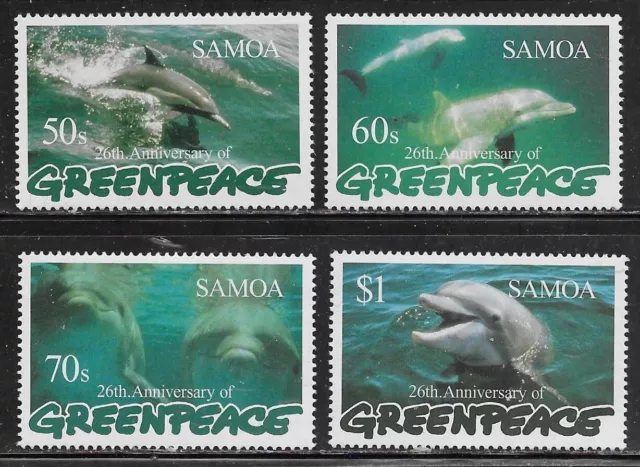 Samoa Scott #'s 943 - 946 MNH