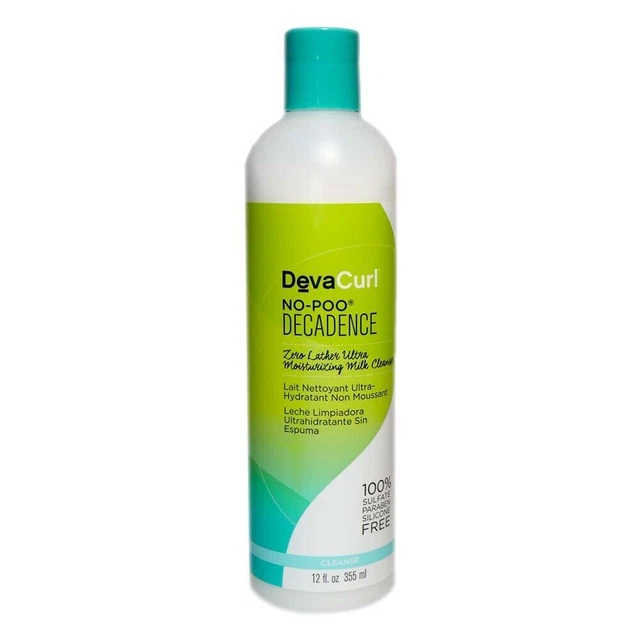 DEVACURL No-Poo Decadence Zero Lather Ultra Moisturizing Milk Cleanser