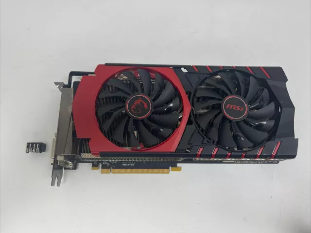 MSI AMD Radeon R9 390 Graphics Card 8192MB 8G Untested Sold As Seen LOT #12