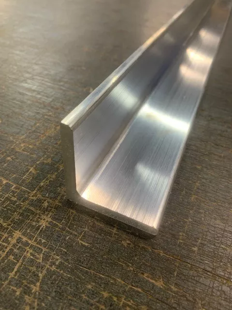 3/16" Thick x 2" x 2" Aluminum Angle x 84" Long, 6061 Aluminum