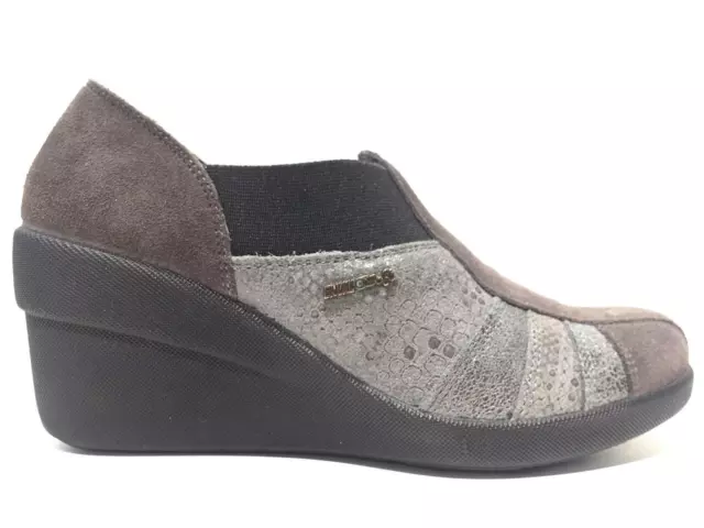 SCARPE BALLERINE MOCASSINI Donna Enval Soft 49390 Pelle Nero
