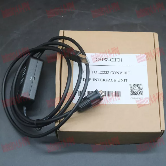 CS1W-CIF31 Programming Cable USB To RS232 Conversion For Omron FAST SHIP#XR