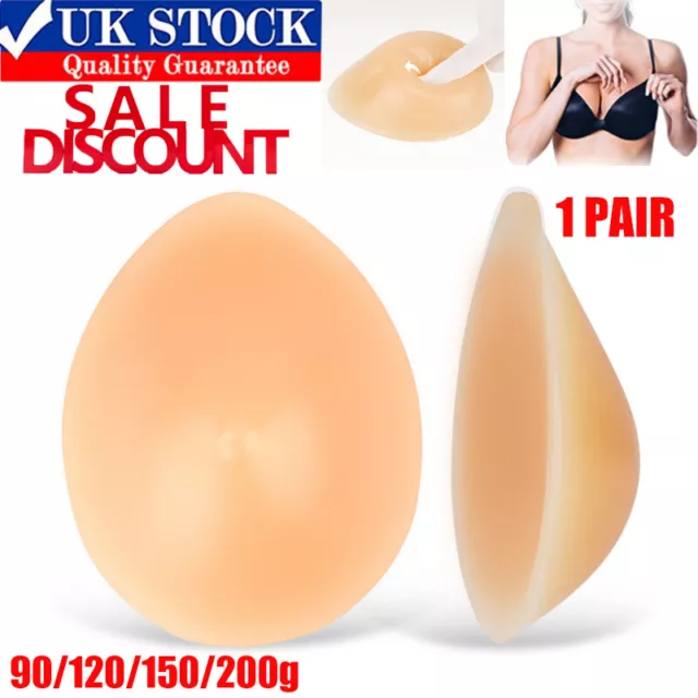 Breast Forms Fake Boobs False Silicone Crossdresser Transgender Enhancer Bust!