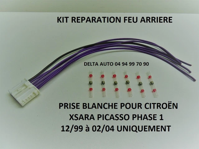 Platine Feu Arrière Droit Pour Citroën Xsara Picasso Phase 2 1.6 HDI - Occasion Bon état
