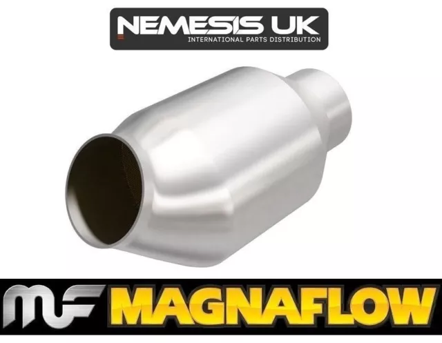 MagnaFlow 2.25in/58mm Angled Universal High Flow Catalytic Converter 200 Cell |