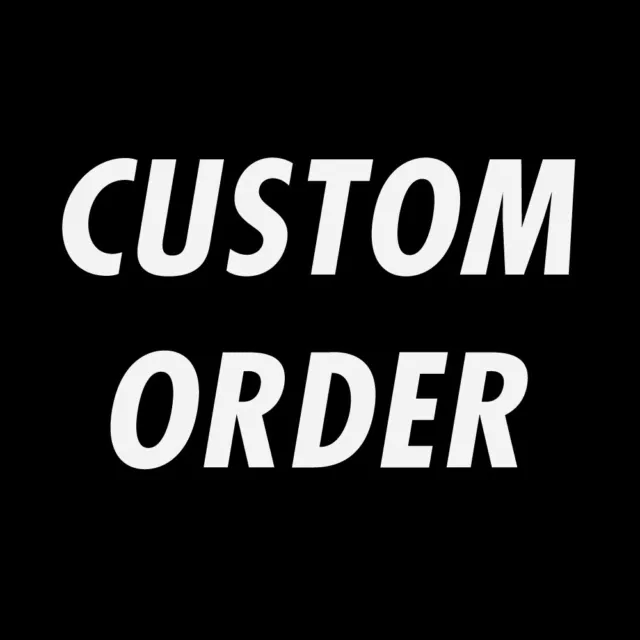Custom Vinyl Decal Order