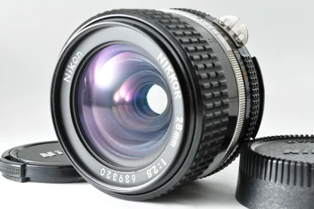 Zoll Beste Mint " Nikon 28mm F2.8 AI-S Ais Weitwinkel Mf Prime Linse Aus Japan