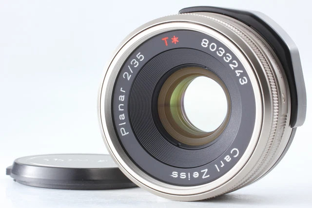 [Near MINT] Contax Carl Zeiss Planar G 35mm f/2 Wide Angle Lens From JAPAN