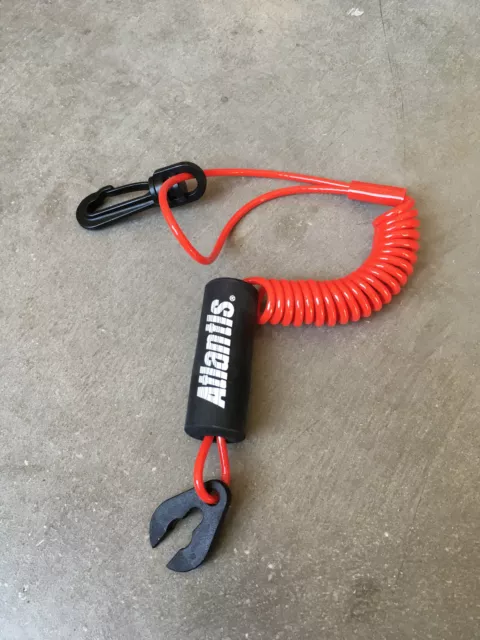 Chiave stacco di massa flot lanyard YAMAHA A8123 red rosso