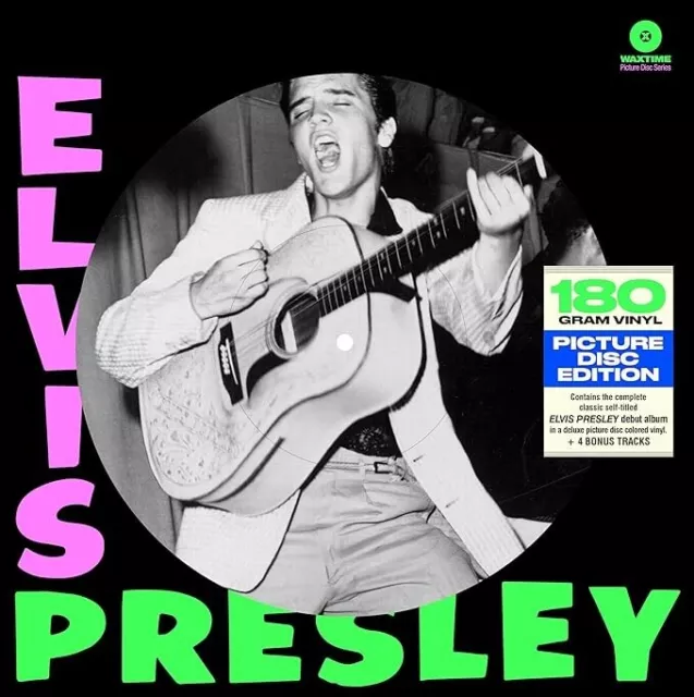 Elvis Presley Debut Album Ltd Edition Picture Disc Rare 12" Vinyl 180G