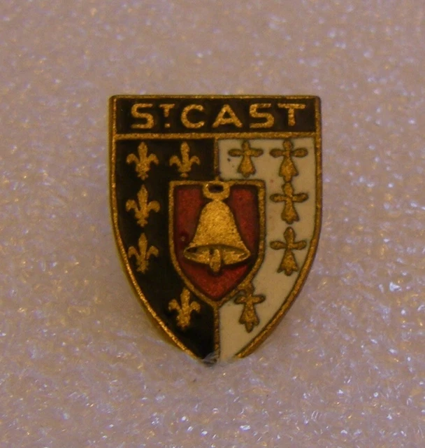 BROCHE ANCIENNE BLASON Pont Aven Coat Of Arms Pin Armoiries Heraldique