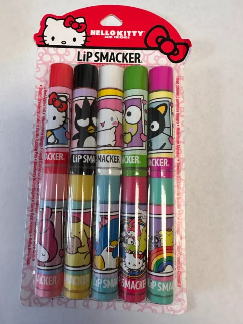 Lip Smacker 10 Pack Hello Kitty And Friends New 1411305