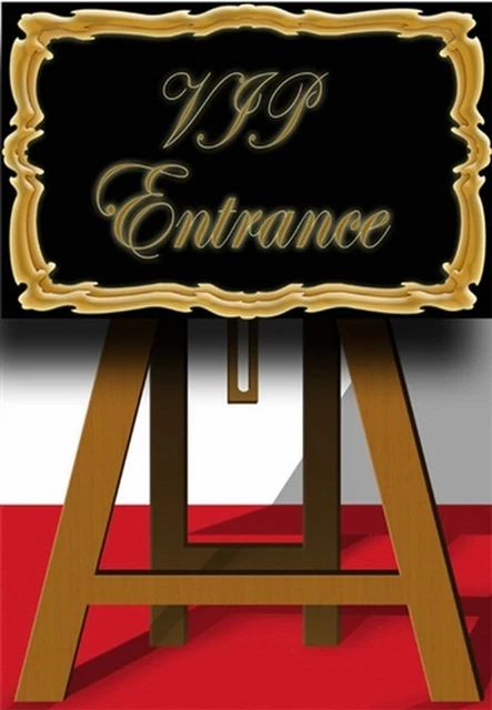 Diy Vip Sign VIP SIGN - Lifesize Cardboard Cutout / Standee £35.99 - PicClick UK