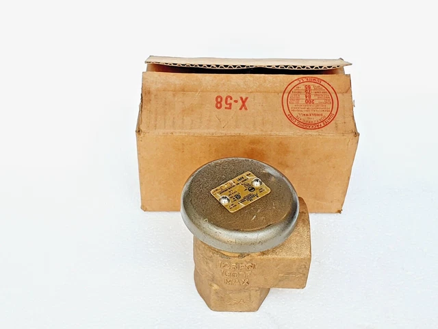 APOLLO VALVES 3810801 AVB1-2 Vuoto Interruttore 2 " Atmosferici Tipo, Ottone#New