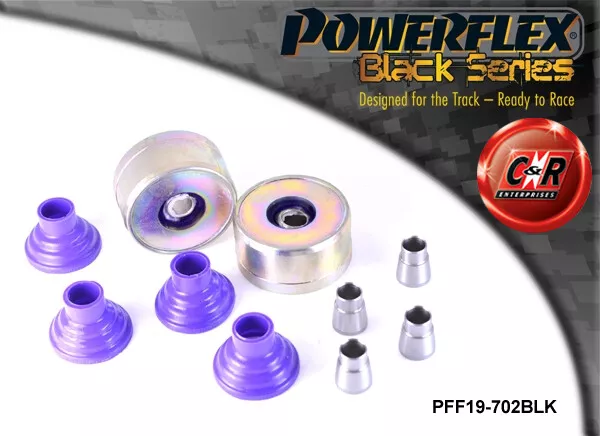 Powerflex Black Frt Wishbone Lower Rear Bushes For Ford Puma 97-01 PFF19-702BLK