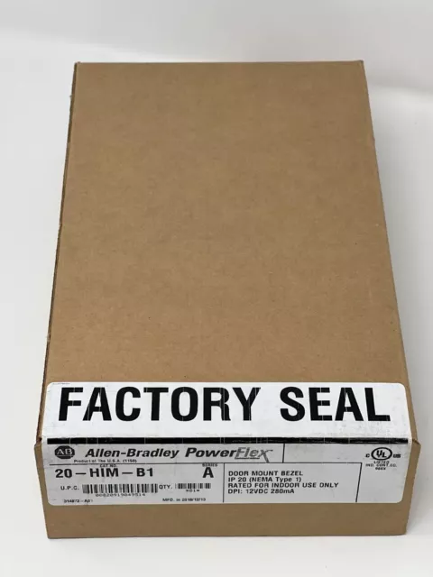 New Sealed Allen-Bradley 20-HIM-B1 PowerFlex Architecture Class HIM Border