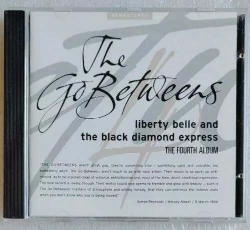 The Go-Betweens - Liberty Belle And The Black Diamond Express - Promo Cd Vgc