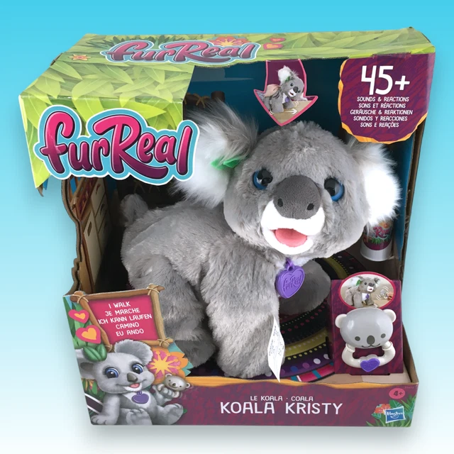 FurReal Koala Kristy, Interactive Plush Pet Toy, with 60+ Sounds & Reactions