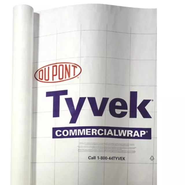 10 x 7 ft.  DuPont Tyvek Commercial Home/House Wrap Sheet Vapor/Moisture Barrier