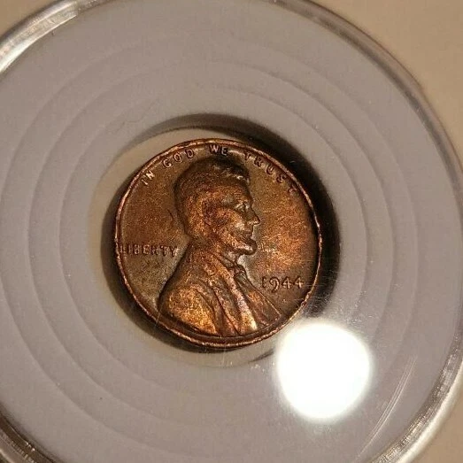 1944 Lincoln Wheat Cent AG About Good Bronze Penny 1c Coin Collectible