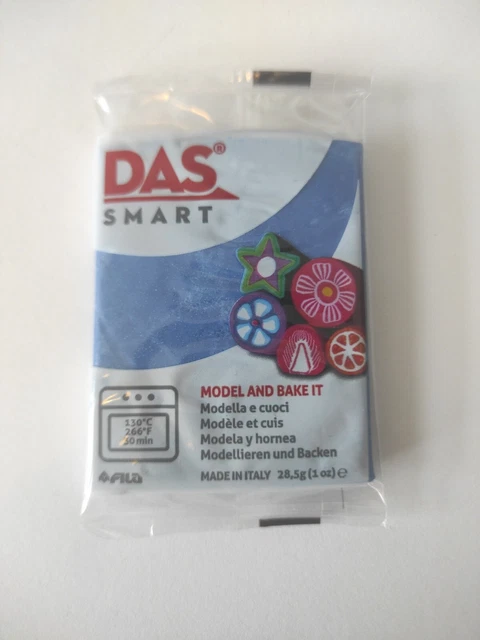 Arcilla para hornear inteligente DAS 3233046 57 g (1x 28,5 g) azul brillo
