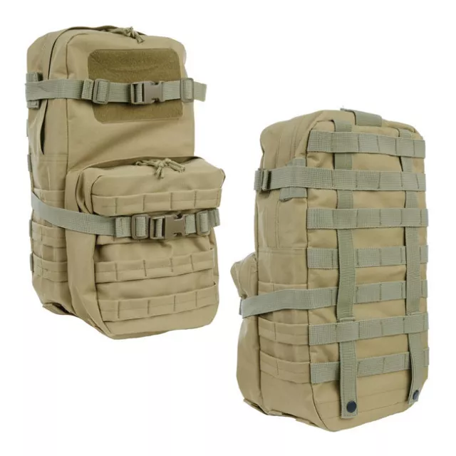 FOSTEX Molle add On grün Back Pack Motorrad Rucksack 9L