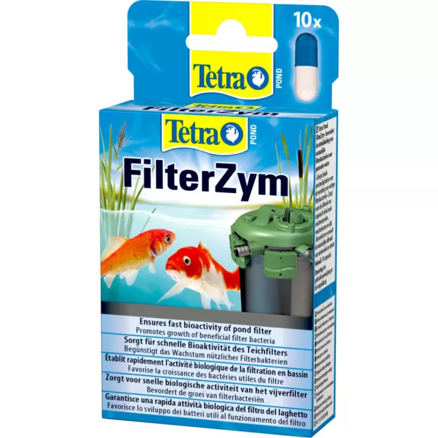 Filter Zym 10 TABS Tetra Pond traitement eau filtre bassin poisson