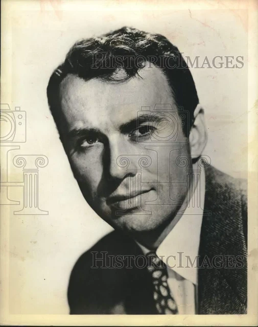 1958 Press Photo Richard Kiley, television actor - hcx48828
