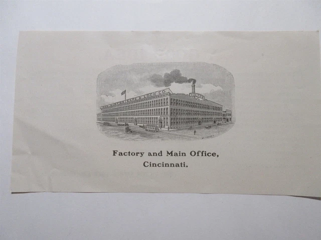 Victor Safe & Lock Co. Cincinnati How to Sell Safes - Factory & Main Office